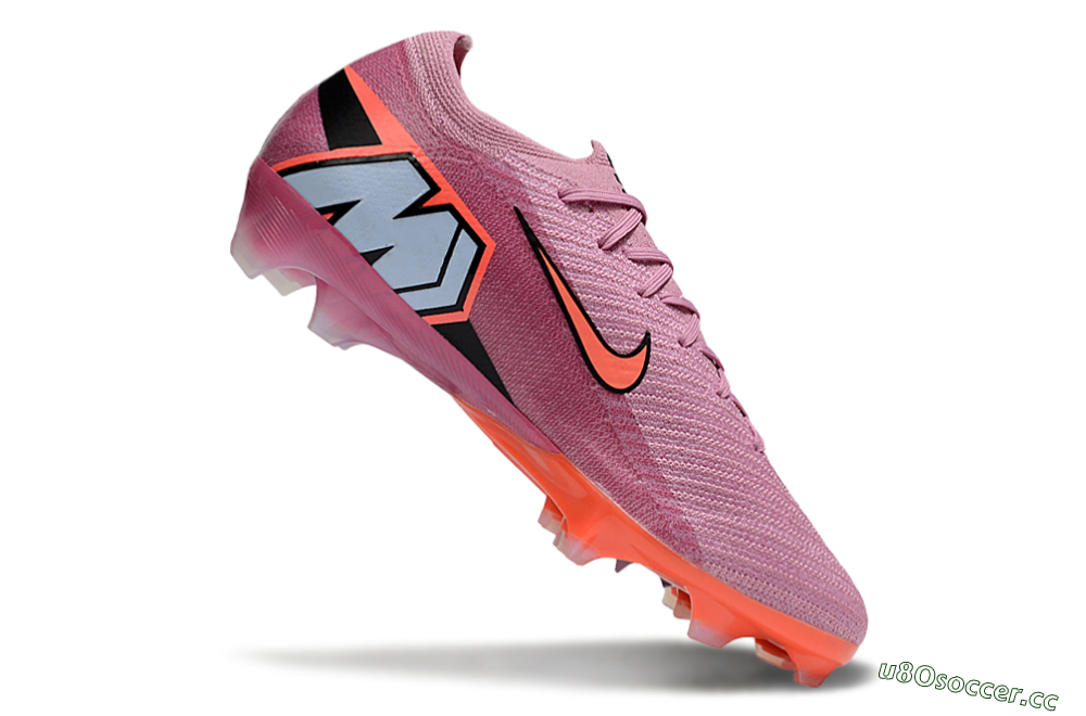 Unisex Nike Air Zoom Mercurial Vapor 16 Elite FG Firm Ground Low-Tops Football Boots - Red/Black 4