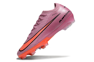 Unisex Nike Air Zoom Mercurial Vapor 16 Elite FG Firm Ground Low-Tops Football Boots - Red/Black
