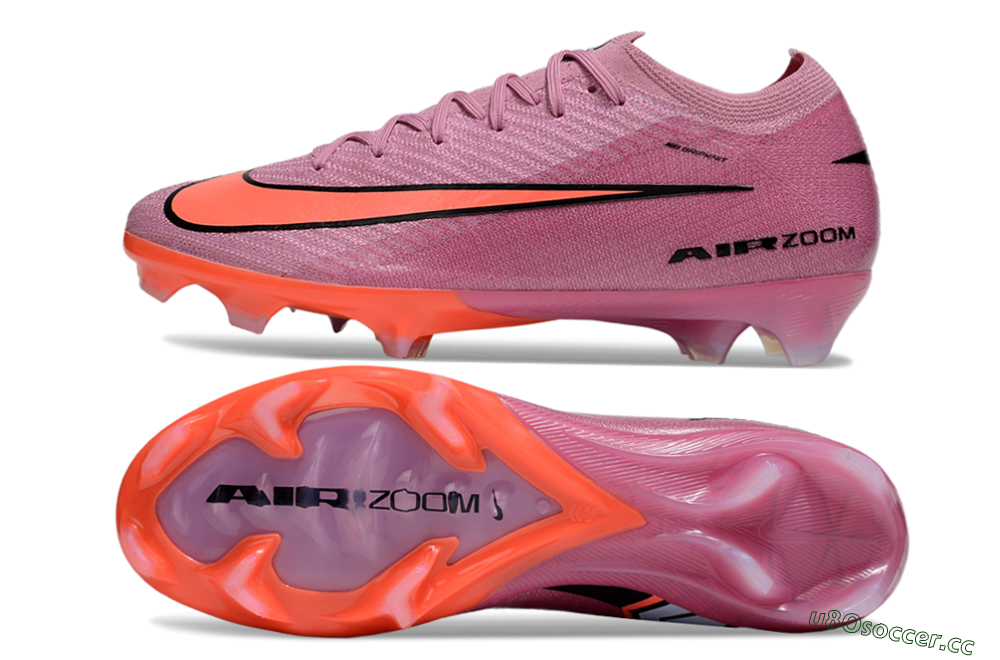 Unisex Nike Air Zoom Mercurial Vapor 16 Elite FG Firm Ground Low-Tops Football Boots - Red/Black 1