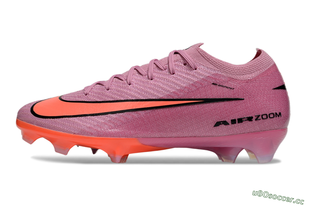 Unisex Nike Air Zoom Mercurial Vapor 16 Elite FG Firm Ground Low-Tops Football Boots - Red/Black 0