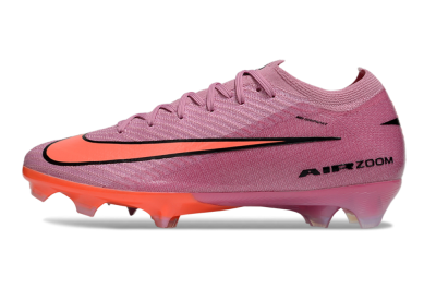 Unisex Nike Air Zoom Mercurial Vapor 16 Elite FG Firm Ground Low-Tops Football Boots - Red/Black