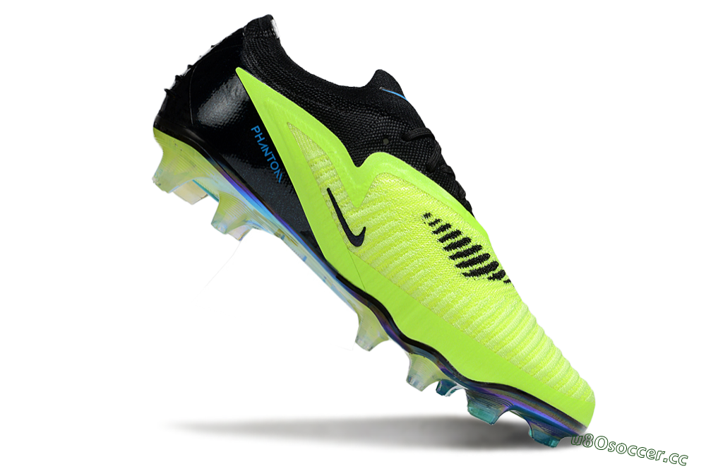 Men's Nike Phantom 6 Low Elite FG Firm Ground Low-Tops Football Boots - Yellow/Black/Gold 4
