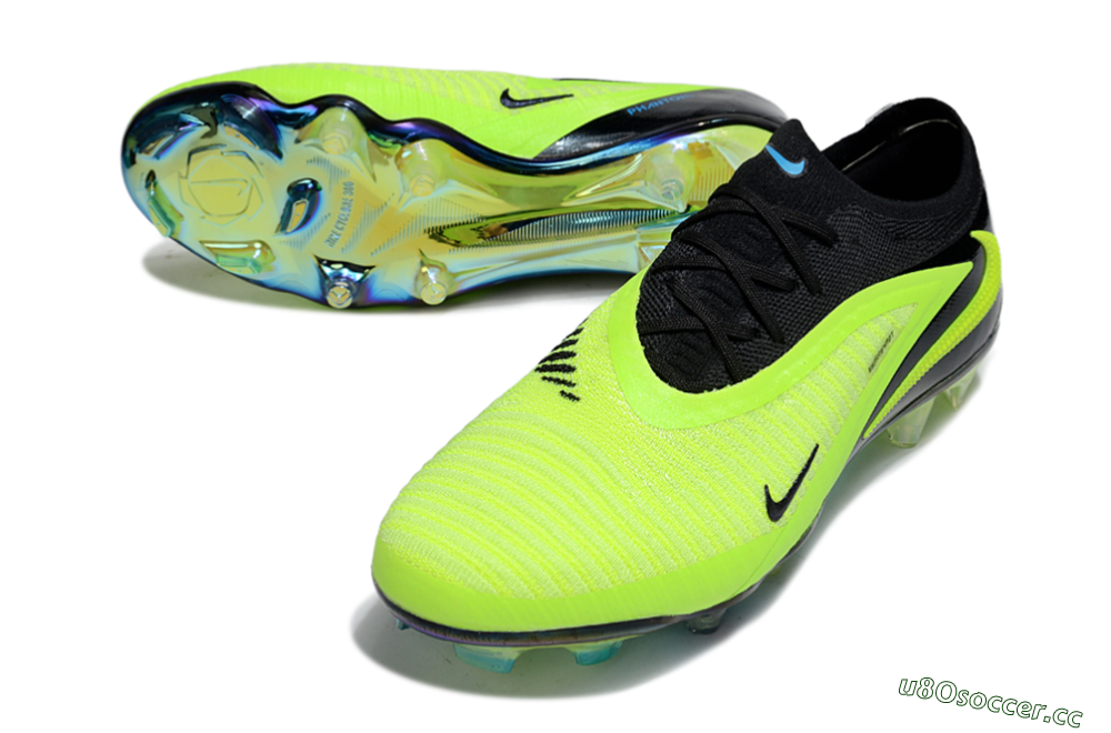 Men's Nike Phantom 6 Low Elite FG Firm Ground Low-Tops Football Boots - Yellow/Black/Gold 3