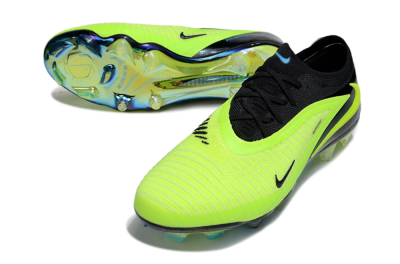 Men's Nike Phantom 6 Low Elite FG Firm Ground Low-Tops Football Boots - Yellow/Black/Gold