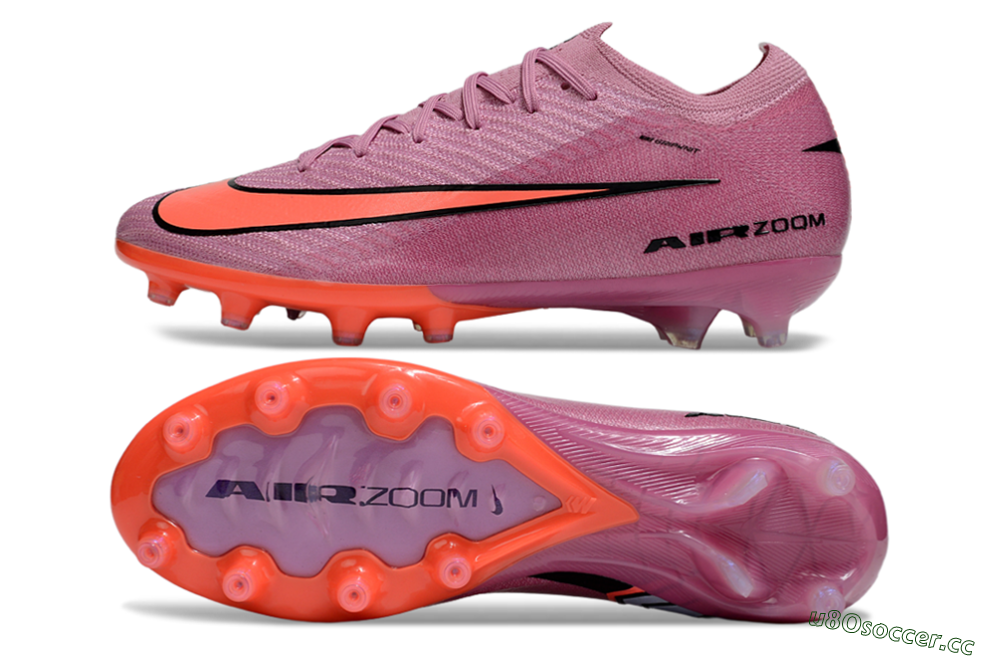Men's Nike Air Zoom Mercurial Vapor 16 Elite AG Artificial Grass Low-Tops Football Boots - Red/Black 1
