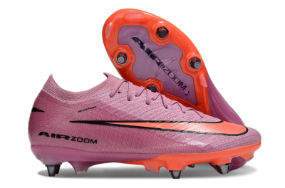 Men's Nike Air Zoom Mercurial Vapor 16 Elite SG Soft Ground Low-Tops Football Boots - Red/Black