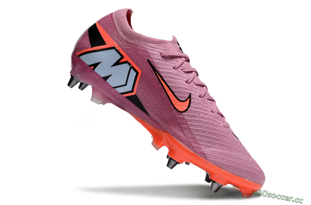 Men's Nike Air Zoom Mercurial Vapor 16 Elite SG Soft Ground Low-Tops Football Boots - Red/Black 4