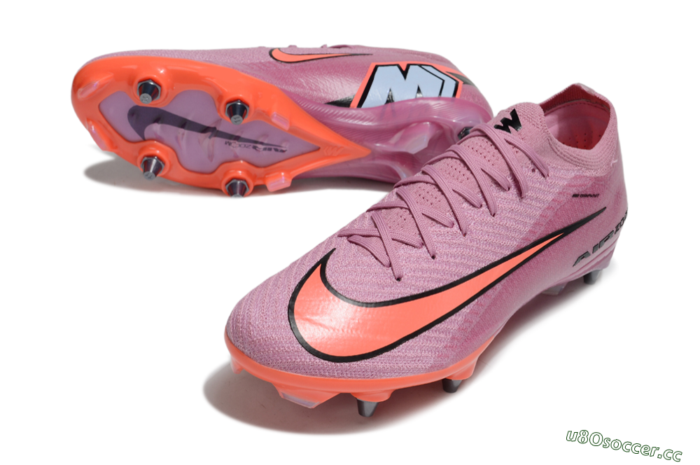 Men's Nike Air Zoom Mercurial Vapor 16 Elite SG Soft Ground Low-Tops Football Boots - Red/Black 3