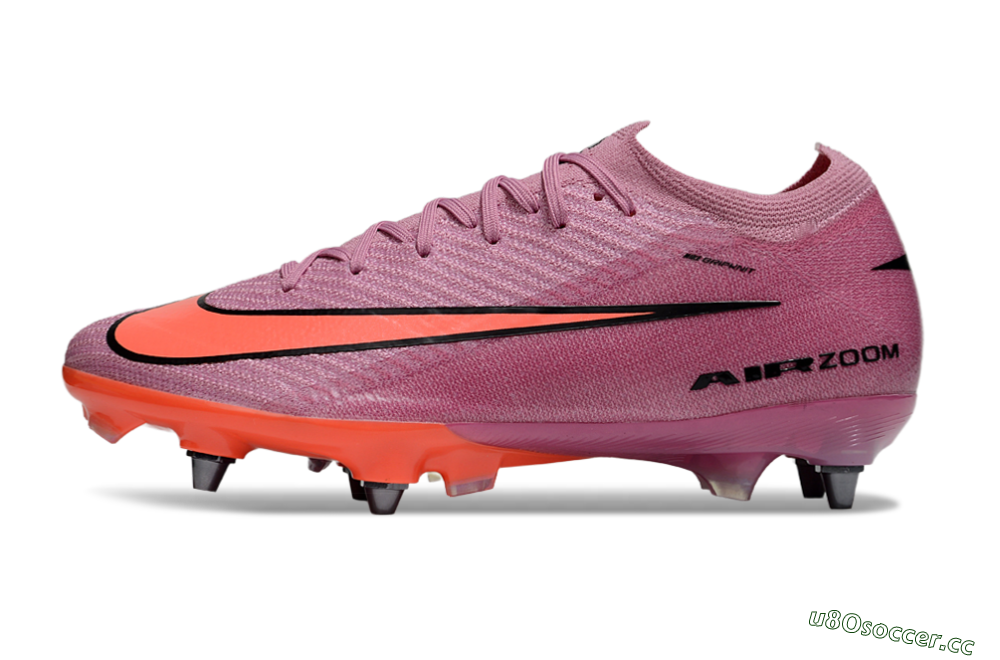 Men's Nike Air Zoom Mercurial Vapor 16 Elite SG Soft Ground Low-Tops Football Boots - Red/Black 0