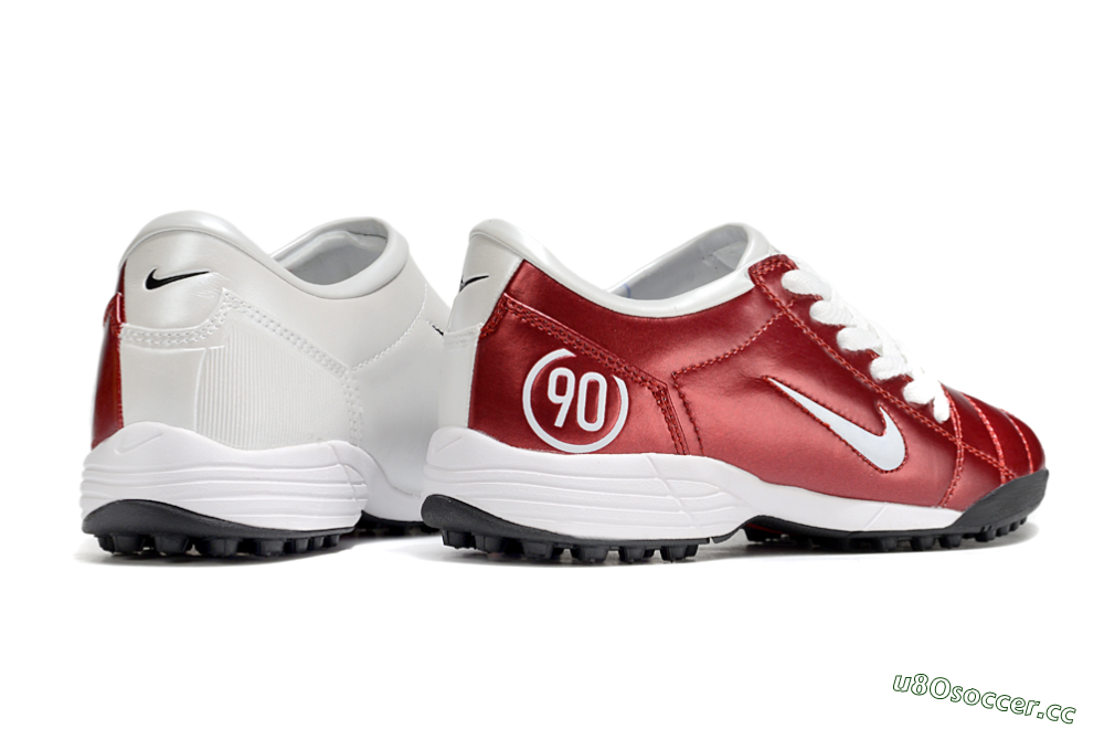 Unisex Nike Total 90 III TF Artificial Turf Low-Tops Football Shoes - Red/White/Black 6