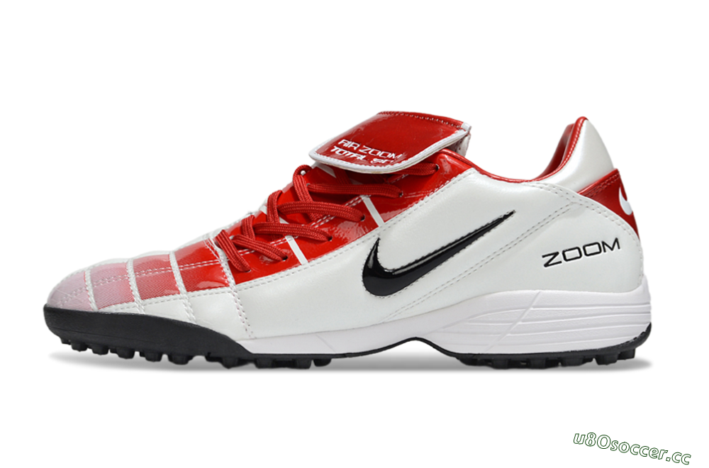 Men's Nike Total 90 III TF Artificial Turf Low-Tops Football Shoes - Red/White/Black 0