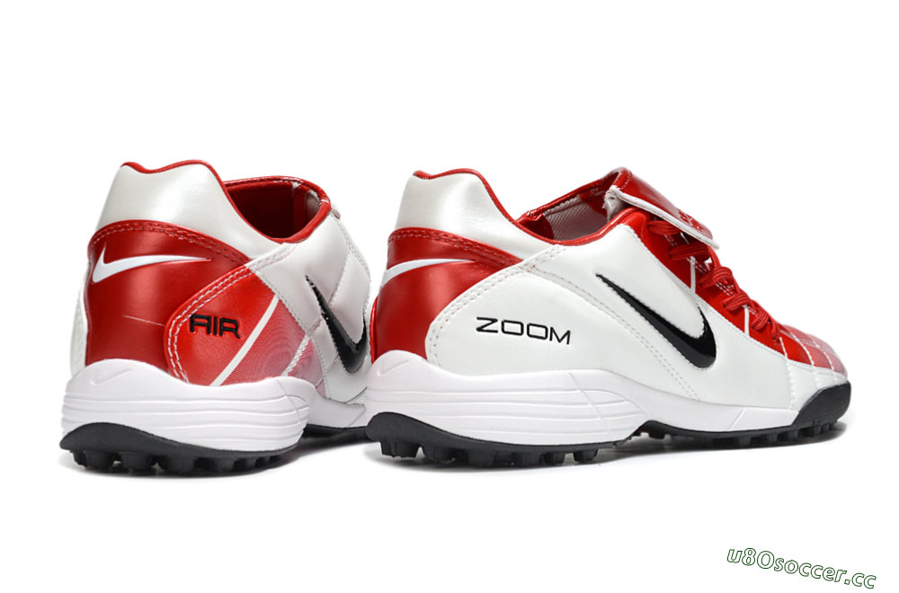 Men's Nike Total 90 III TF Artificial Turf Low-Tops Football Shoes - Red/White/Black 6