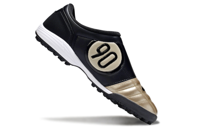 Men's Nike Total 90 III TF Artificial Turf Low-Tops Football Shoes - Gold/Black/White