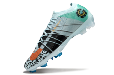 Unisex Nike Air Zoom Mercurial Vapor 16 Elite FG Firm Ground Low-Tops Football Boots - Jade/Black/Yellow
