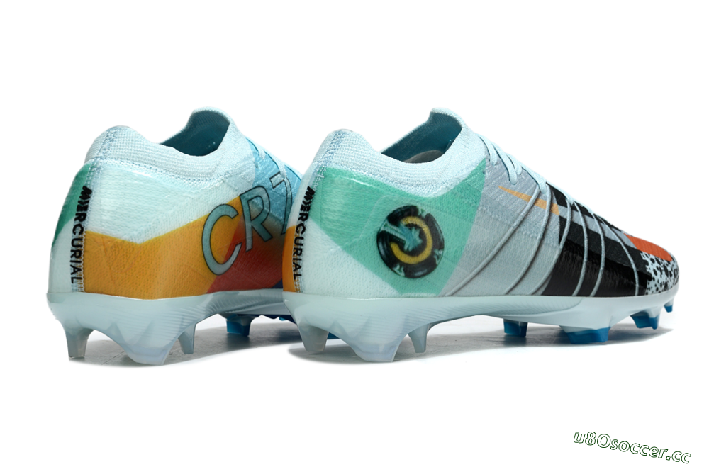 Unisex Nike Air Zoom Mercurial Vapor 16 Elite FG Firm Ground Low-Tops Football Boots - Jade/Black/Yellow 7