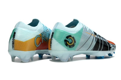 Unisex Nike Air Zoom Mercurial Vapor 16 Elite FG Firm Ground Low-Tops Football Boots - Jade/Black/Yellow