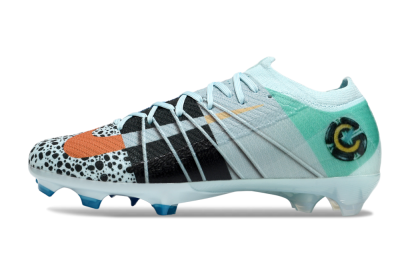 Unisex Nike Air Zoom Mercurial Vapor 16 Elite FG Firm Ground Low-Tops Football Boots - Jade/Black/Yellow