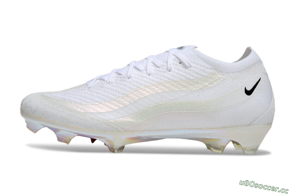Unisex Nike Air Zoom Mercurial Vapor 16 Elite FG Firm Ground Low-Tops Football Boots - White/Black/Gold 0