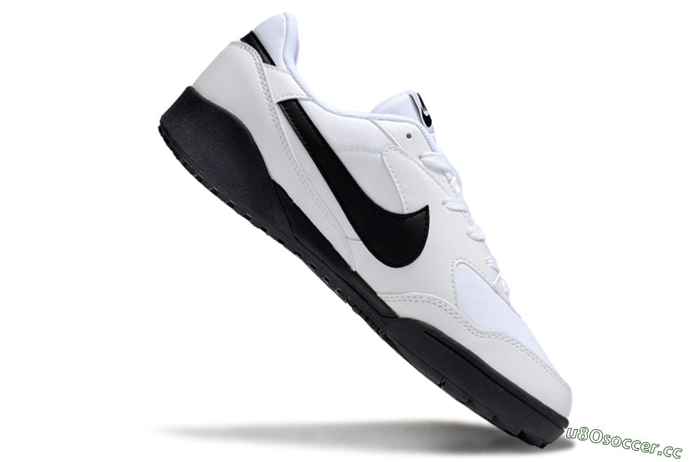 Unisex Nike Terra Manta TF Artificial Turf Low-Tops Football Shoes - White/Black 4