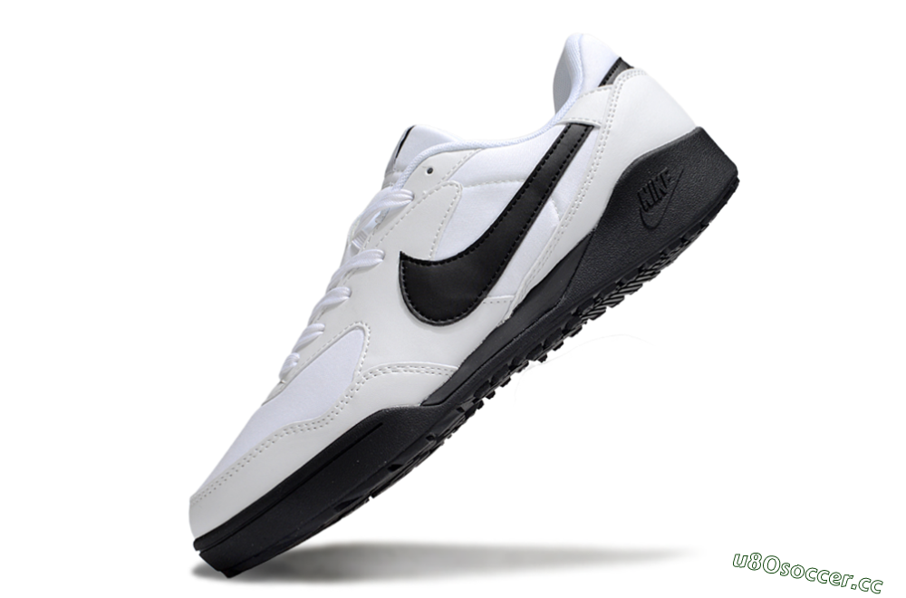 Unisex Nike Terra Manta TF Artificial Turf Low-Tops Football Shoes - White/Black 5