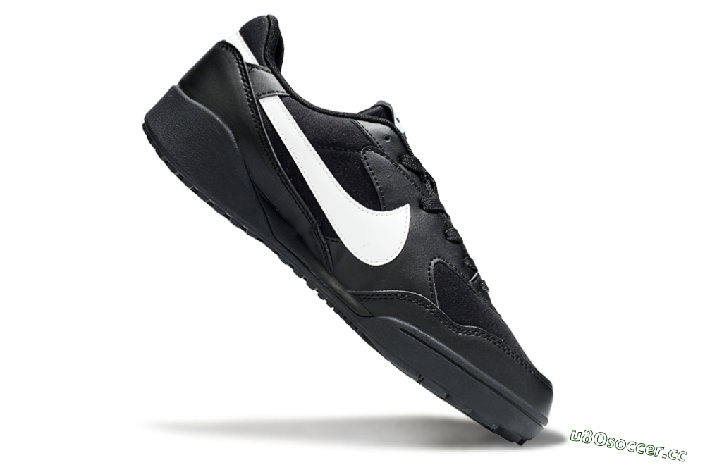 Unisex Nike Terra Manta TF Artificial Turf Low-Tops Football Shoes - Black/White 4