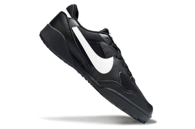 Unisex Nike Terra Manta TF Artificial Turf Low-Tops Football Shoes - Black/White