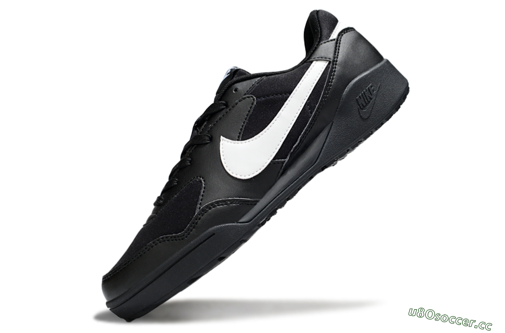 Unisex Nike Terra Manta TF Artificial Turf Low-Tops Football Shoes - Black/White 5