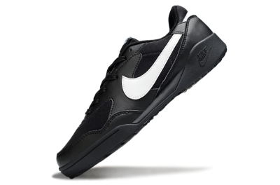 Unisex Nike Terra Manta TF Artificial Turf Low-Tops Football Shoes - Black/White