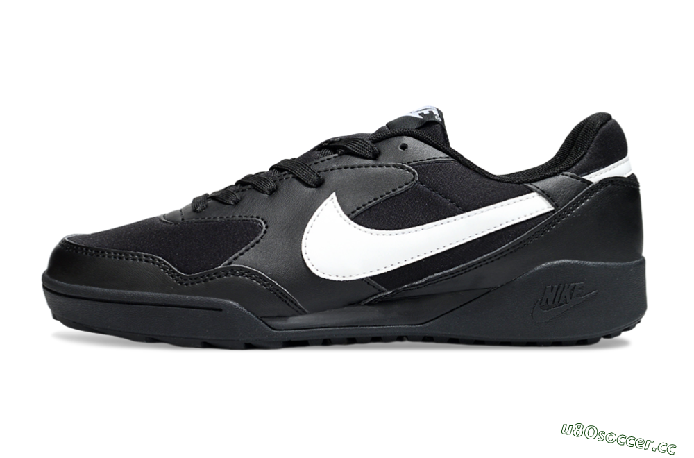 Unisex Nike Terra Manta TF Artificial Turf Low-Tops Football Shoes - Black/White 0