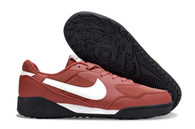 Unisex Nike Terra Manta TF Artificial Turf Low-Tops Football Shoes - Red/White/Black