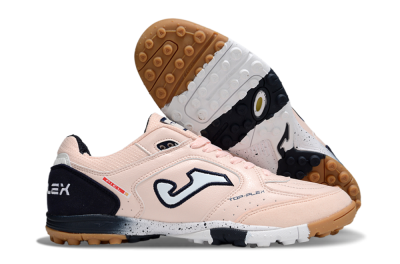 Men's Joma Top Flex TF Artificial Turf Low-Tops Football Shoes - Pink/White/Black