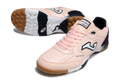 Men's Joma Top Flex TF Artificial Turf Low-Tops Football Shoes - Pink/White/Black