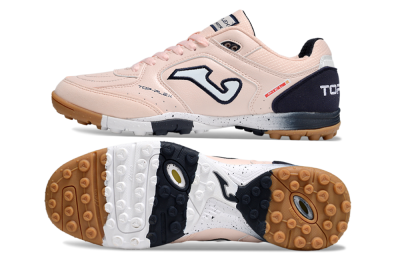 Men's Joma Top Flex TF Artificial Turf Low-Tops Football Shoes - Pink/White/Black