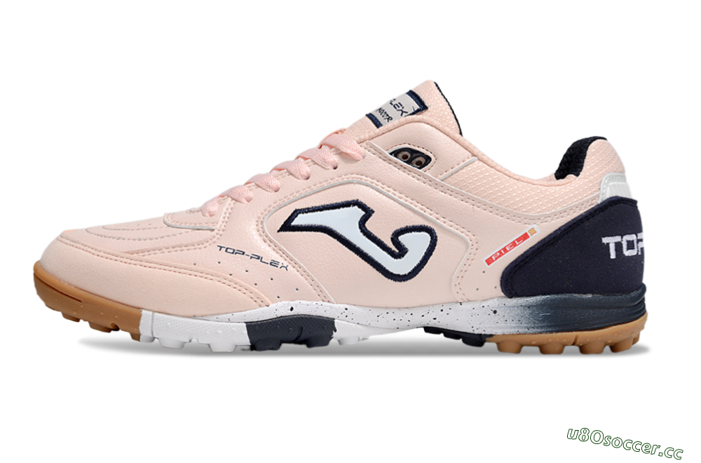 Men's Joma Top Flex TF Artificial Turf Low-Tops Football Shoes - Pink/White/Black 0