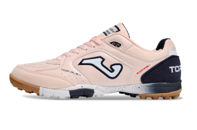 Men's Joma Top Flex TF Artificial Turf Low-Tops Football Shoes - Pink/White/Black