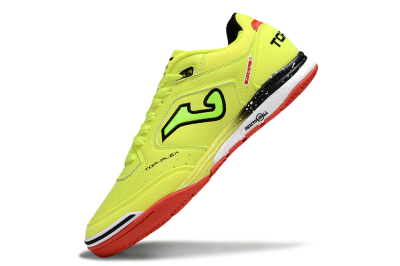 Men's Joma Top Flex IC Indoor & Futsal Low-Tops Football Shoes - Yellow/Red/Black