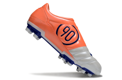 Men's Nike Total 90 III FG Firm Ground Low-Tops Football Boots - White/Blue/Red