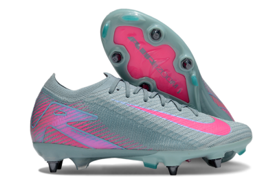 Men's Nike Air Zoom Mercurial Vapor 16 Elite SG Soft Ground Low-Tops Football Boots - Jade/Pink