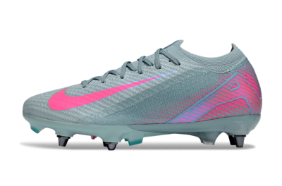 Men's Nike Air Zoom Mercurial Vapor 16 Elite SG Soft Ground Low-Tops Football Boots - Jade/Pink