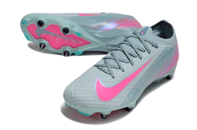 Men's Nike Air Zoom Mercurial Vapor 16 Elite SG Soft Ground Low-Tops Football Boots - Jade/Pink