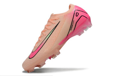 Men's Nike Air Zoom Mercurial Vapor 16 Elite FG Firm Ground Low-Tops Football Boots - Pink/Yellow/Black