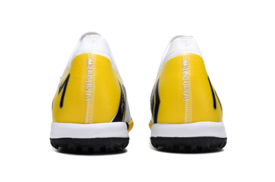 Unisex KM x Nike Air Zoom Mercurial Vapor 16 Elite TF Artificial Turf Low-Tops Football Shoes - White/Black/Yellow
