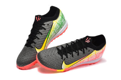Unisex Nike Air Zoom Mercurial Vapor 16 Elite TF Artificial Turf Low-Tops Football Shoes - Black/Yellow/Red