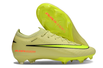 Unisex Nike Air Zoom Mercurial Vapor 16 Elite FG Firm Ground Low-Tops Football Boots - Yellow/Black/Red