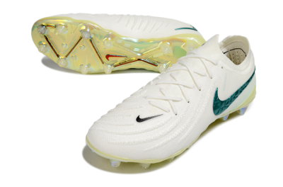 Men's Nike Phantom GX 2 Elite AG Artificial Grass Low-Tops Football Boots - Beige/Black/Jade