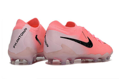Men's Nike Phantom GX 2 Elite AG Artificial Grass Low-Tops Football Boots - Pink/Black