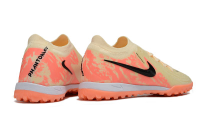 Men's Nike Phantom GX 2 Elite TF Artificial Turf Low-Tops Football Shoes - Yellow/Red/Black