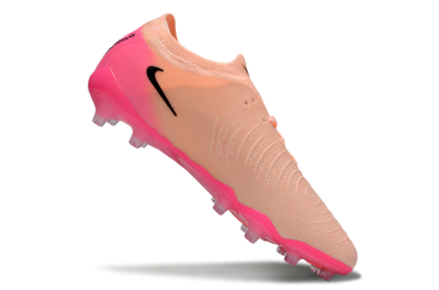 Men's Nike Phantom GX 2 Elite AG Artificial Grass Low-Tops Football Boots - Pink/Black