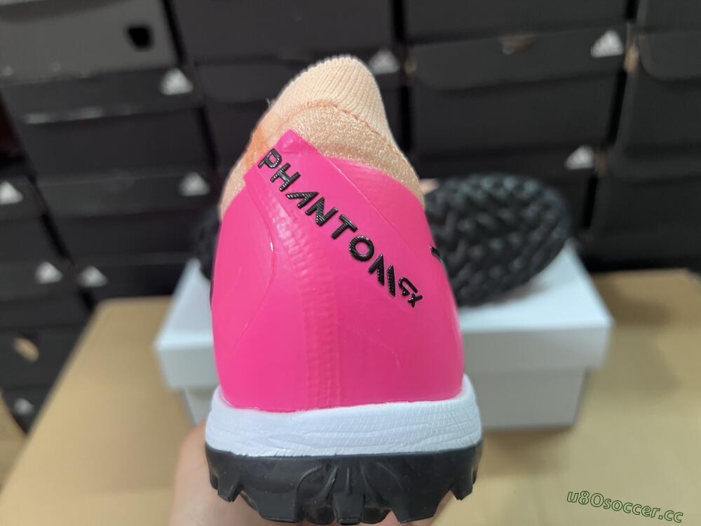 Unisex Nike Phantom GX 2 Elite TF Artificial Turf Low-Tops Football Shoes - Pink/Black