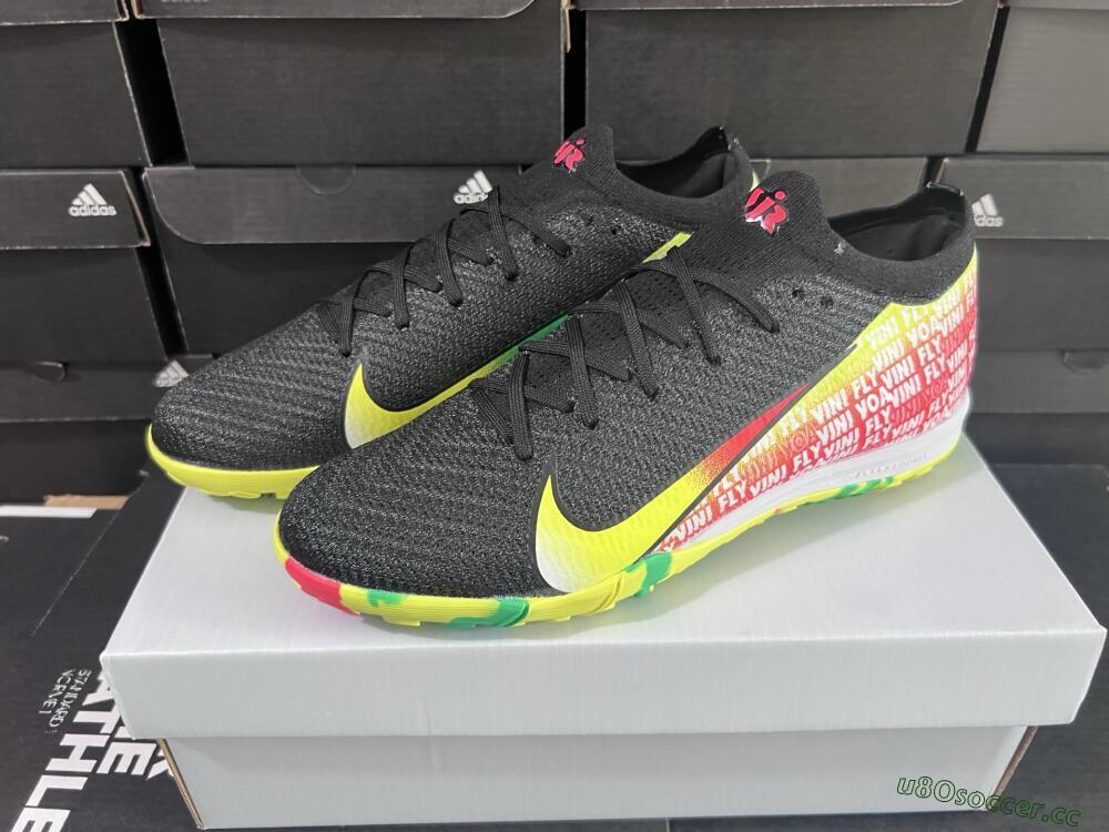 Unisex Nike Air Zoom Mercurial Vapor 16 Elite TF Artificial Turf Low-Tops Football Shoes - White/Red/Yellow